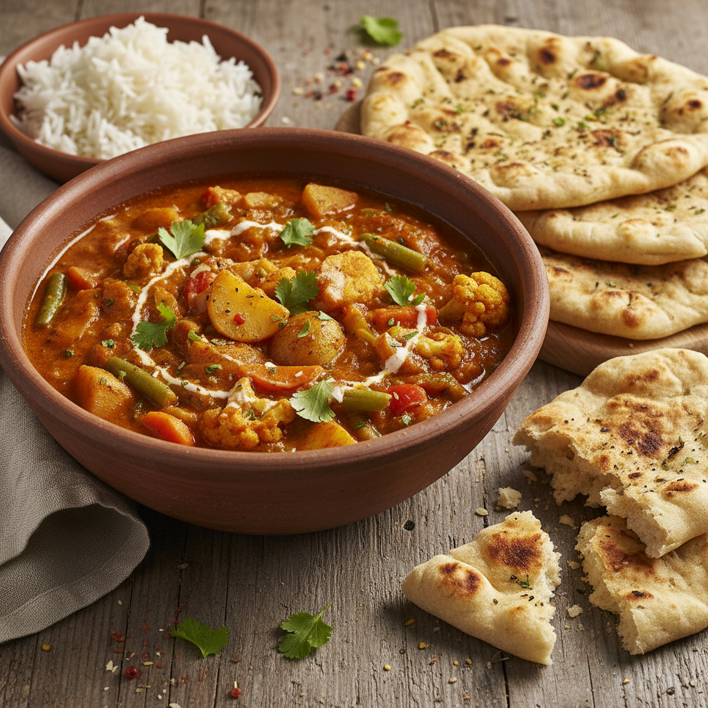Curry de légumes à l'indienne