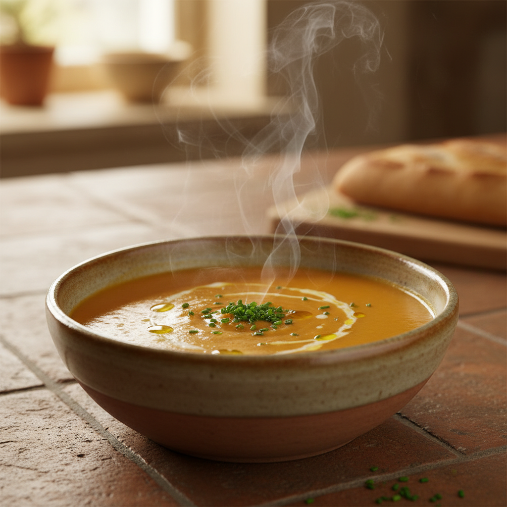 Soupe Veloutée Pomme de Terre et Carotte