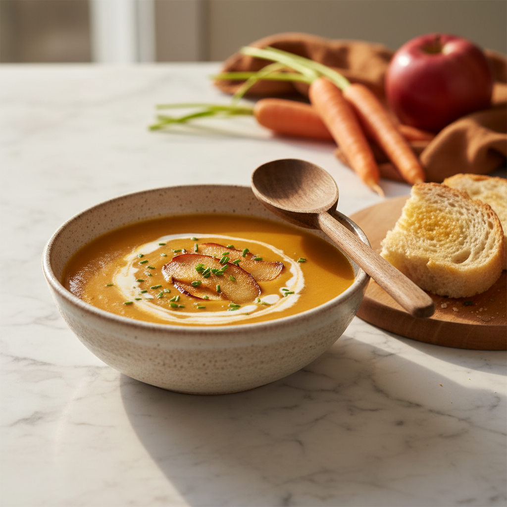 Soupe Veloutée Carotte-Pomme