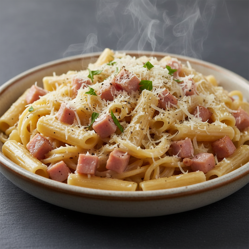 Pâtes Carbonara Simplifiée