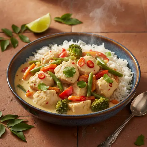 Fischcurry mit Kokosnuss