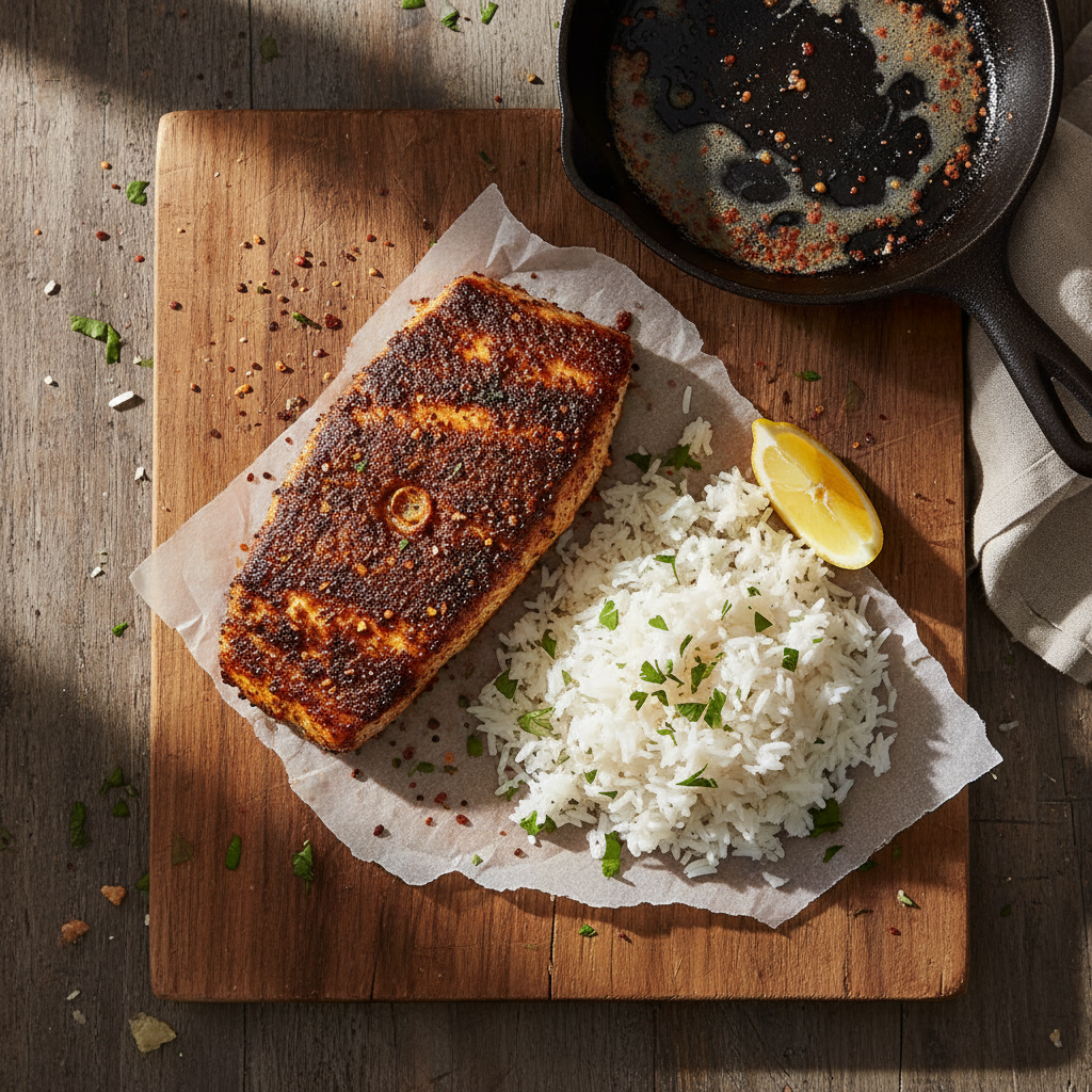 Blackened Mahi-Mahi Cajun