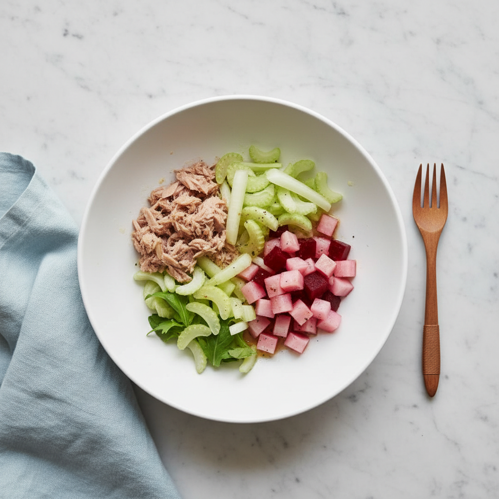 Salade Composée Thon, Betterave et Céleri