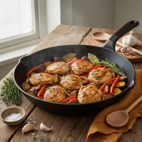 Provençal Chicken Stir-Fry