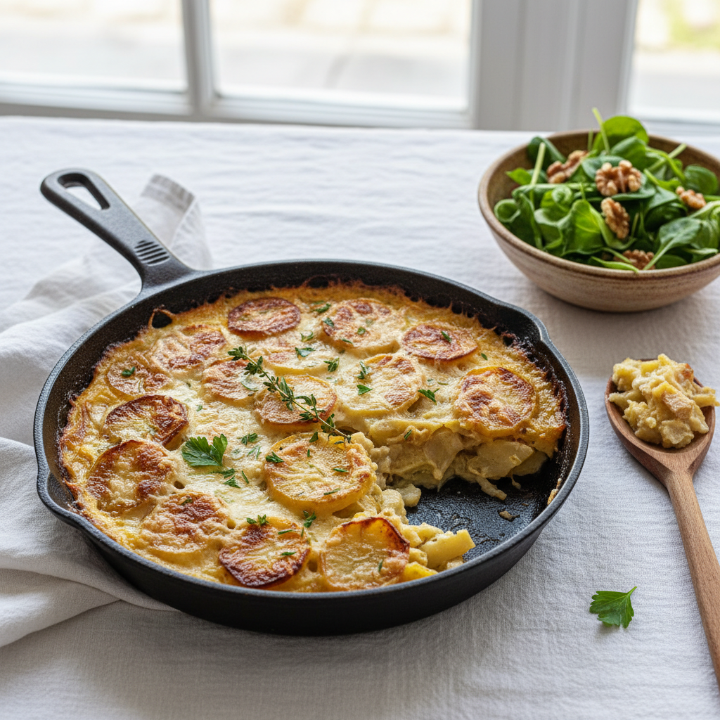 Gratin de Pommes de Terre et Céleri