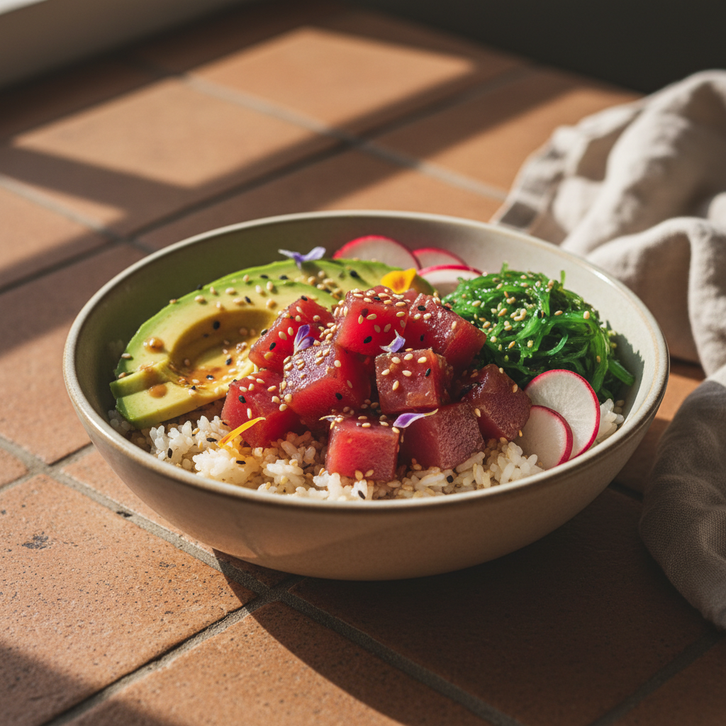 Poke Bowl Hawaïen au Thon