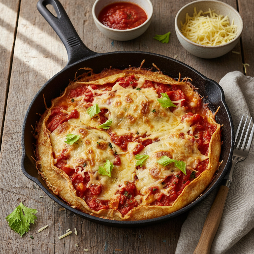 Crêpes Bretonnes Salées Tomate-Gruyère