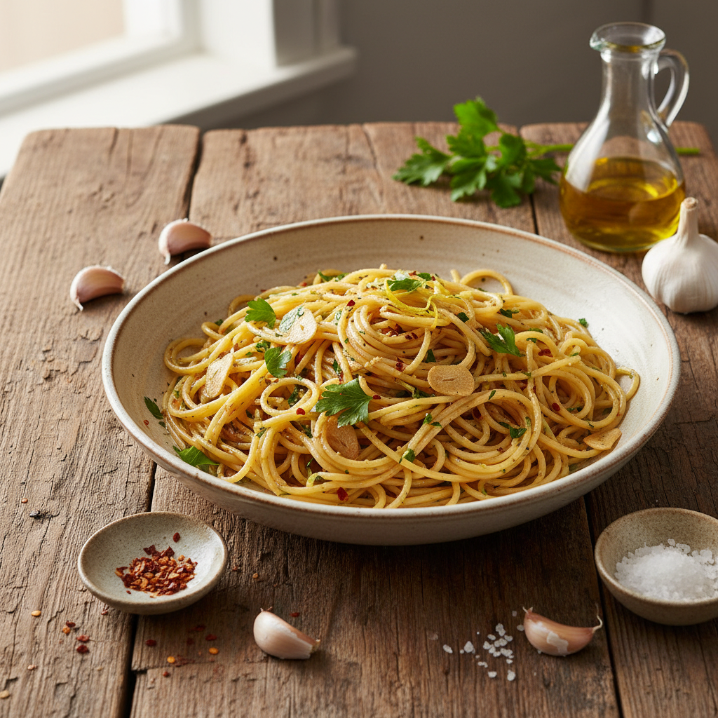 Pâtes Aglio e Olio