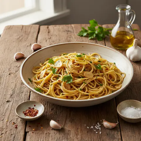 Aglio e Olio Nudeln