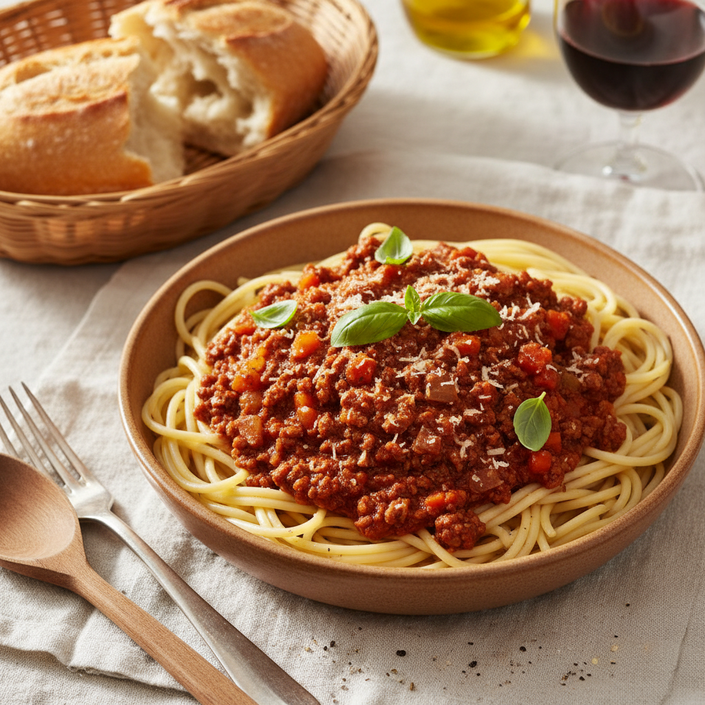 Pâtes Bolognaise Maison