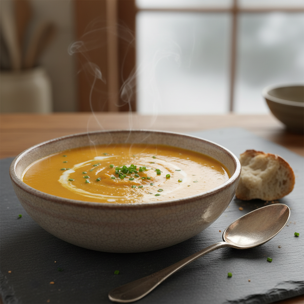 Soupe de carotte et pomme de terre