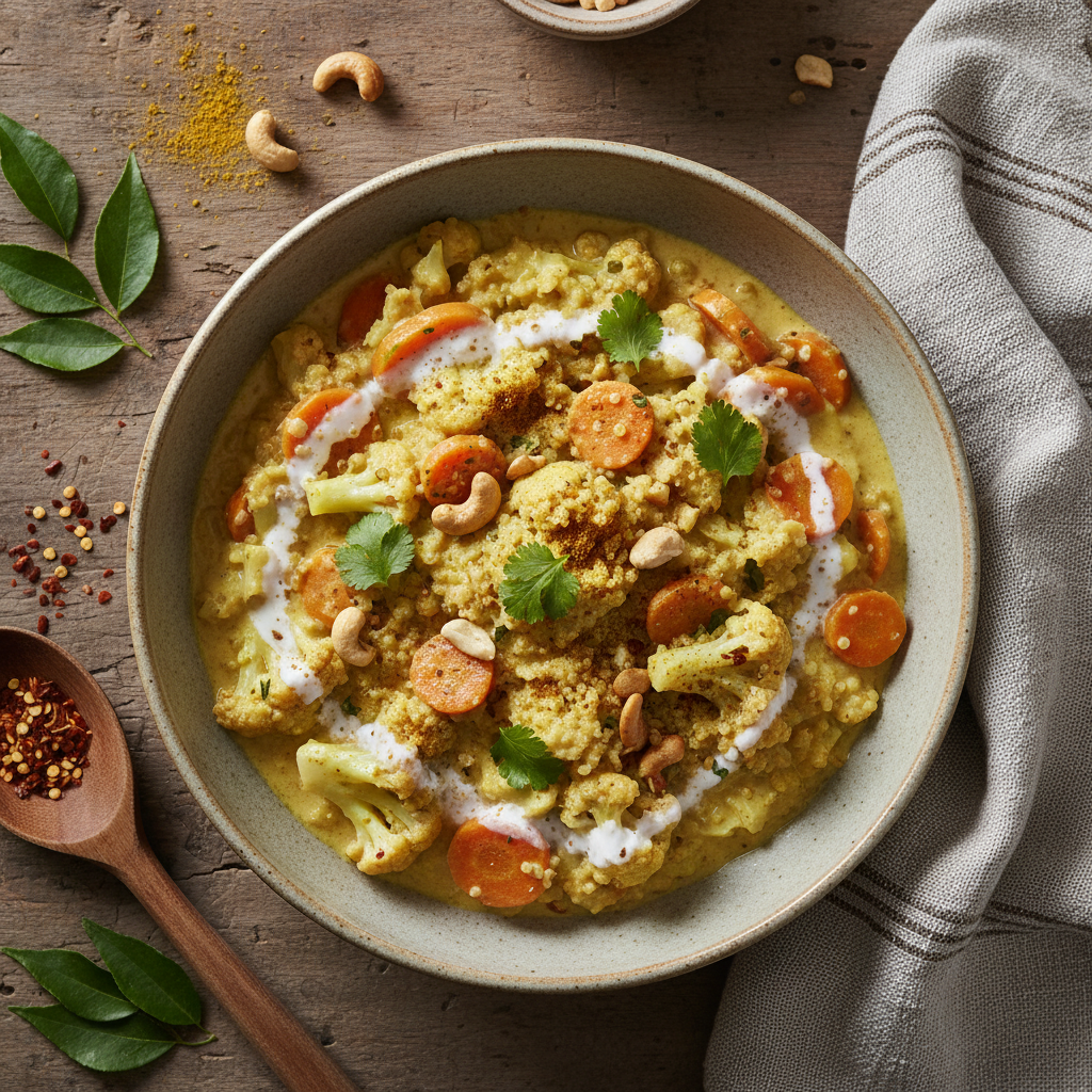 Curry de Légumes au Quinoa