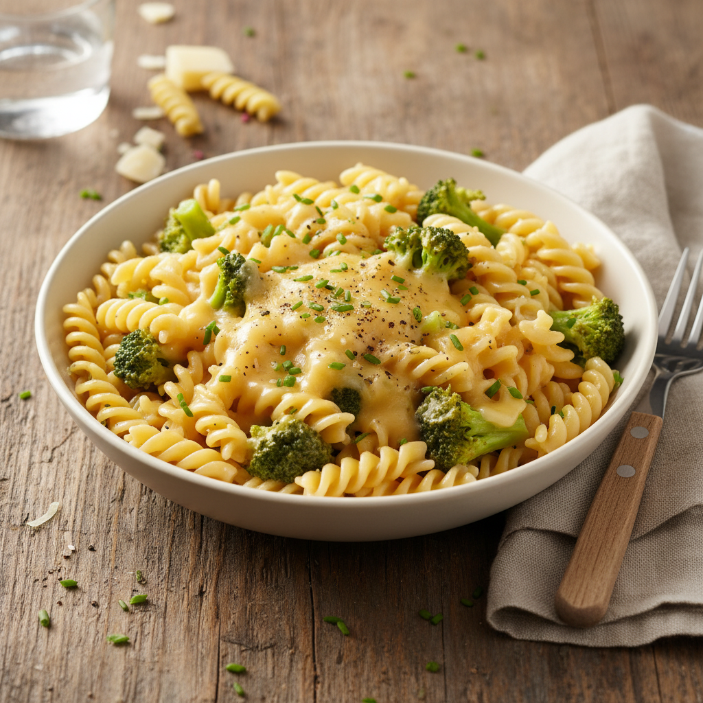 Pâtes au Gruyère et Brocoli