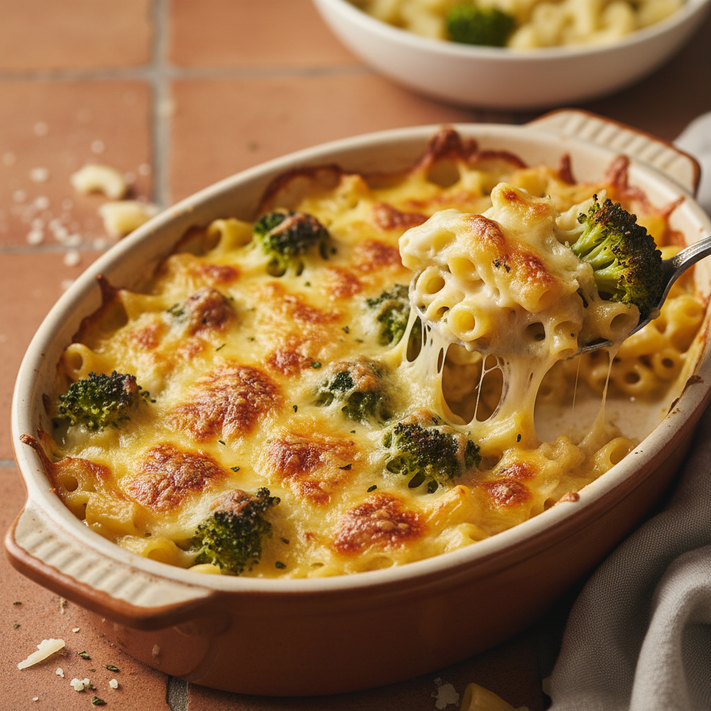 Pâtes au Gruyère et Brocoli
