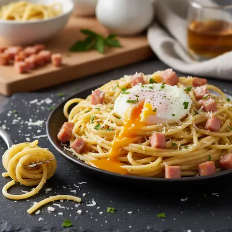 Simplified Pasta Carbonara