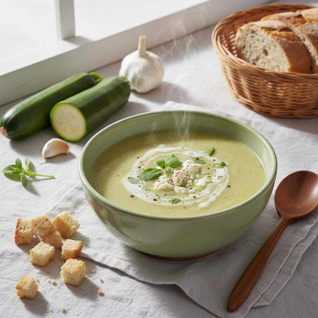 Soupe de Courgettes Crémeuse
