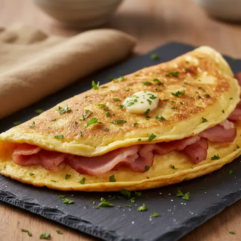 Ham Omelette