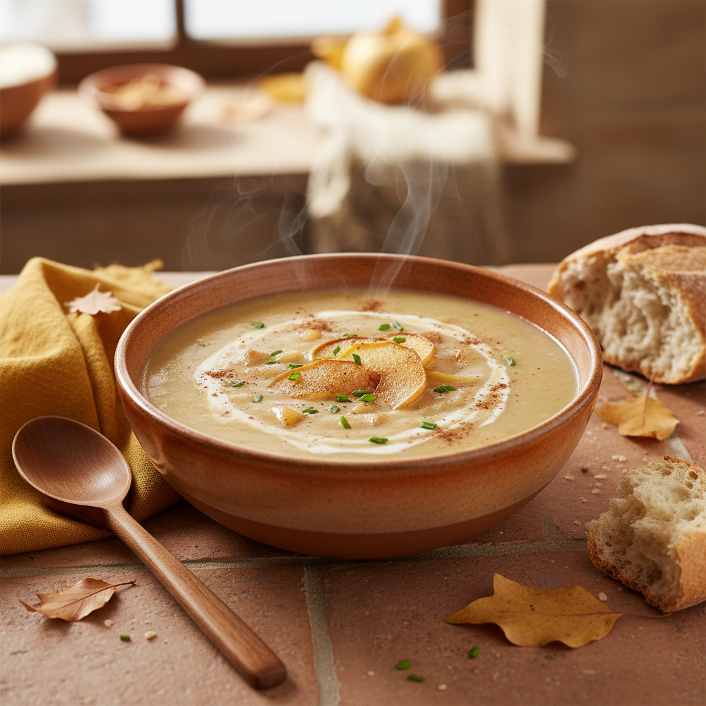 Soupe de Pomme Simple