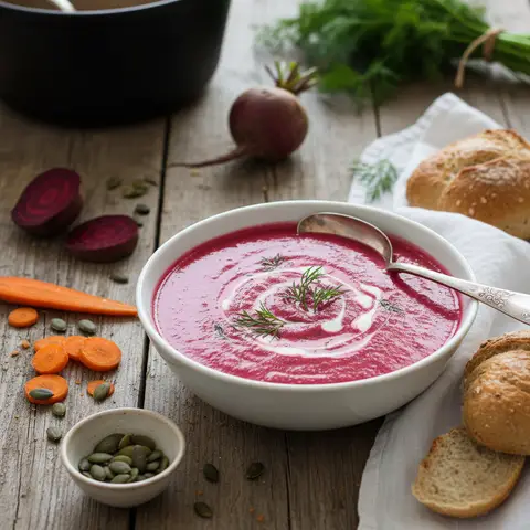 Carrot and Beet Soup