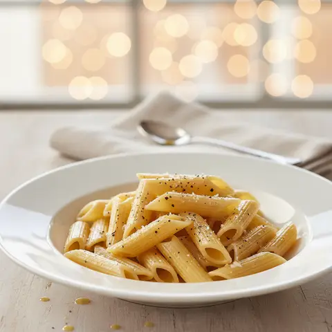 Butter and Pepper Pasta (Light Cacio e Pepe)