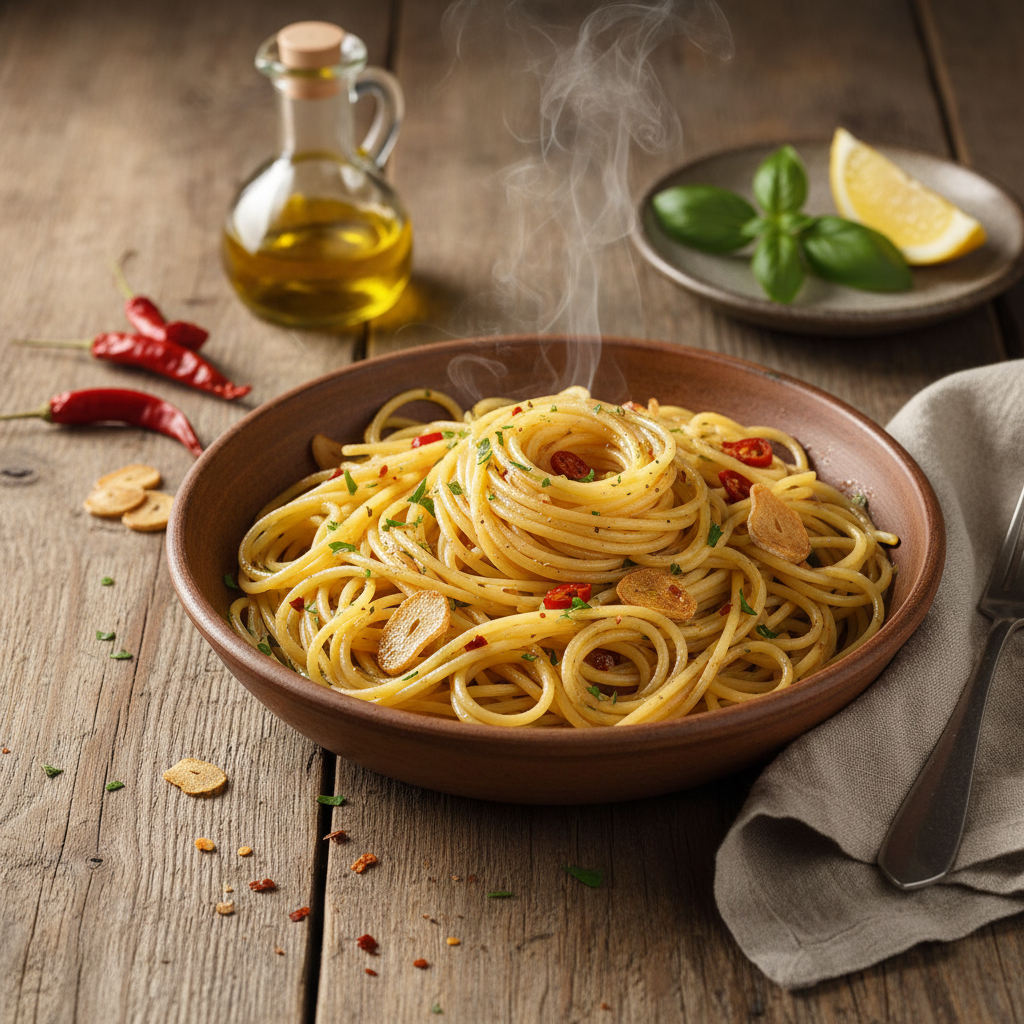 Pâtes Aglio e Olio