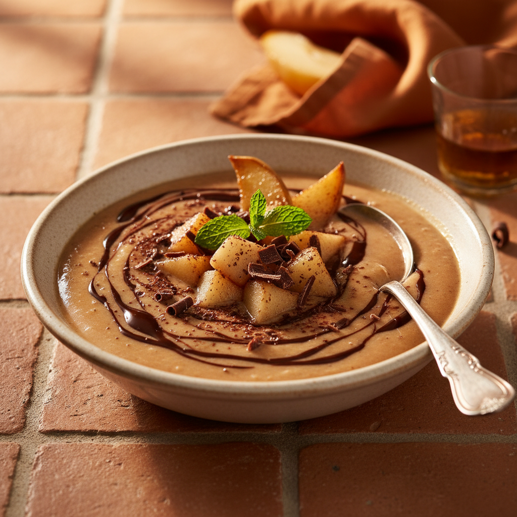 Soup' de Poire et Chocolat