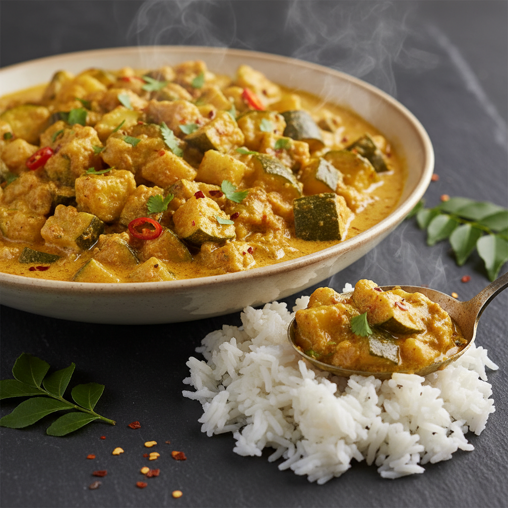 Curry de Courgettes Facile