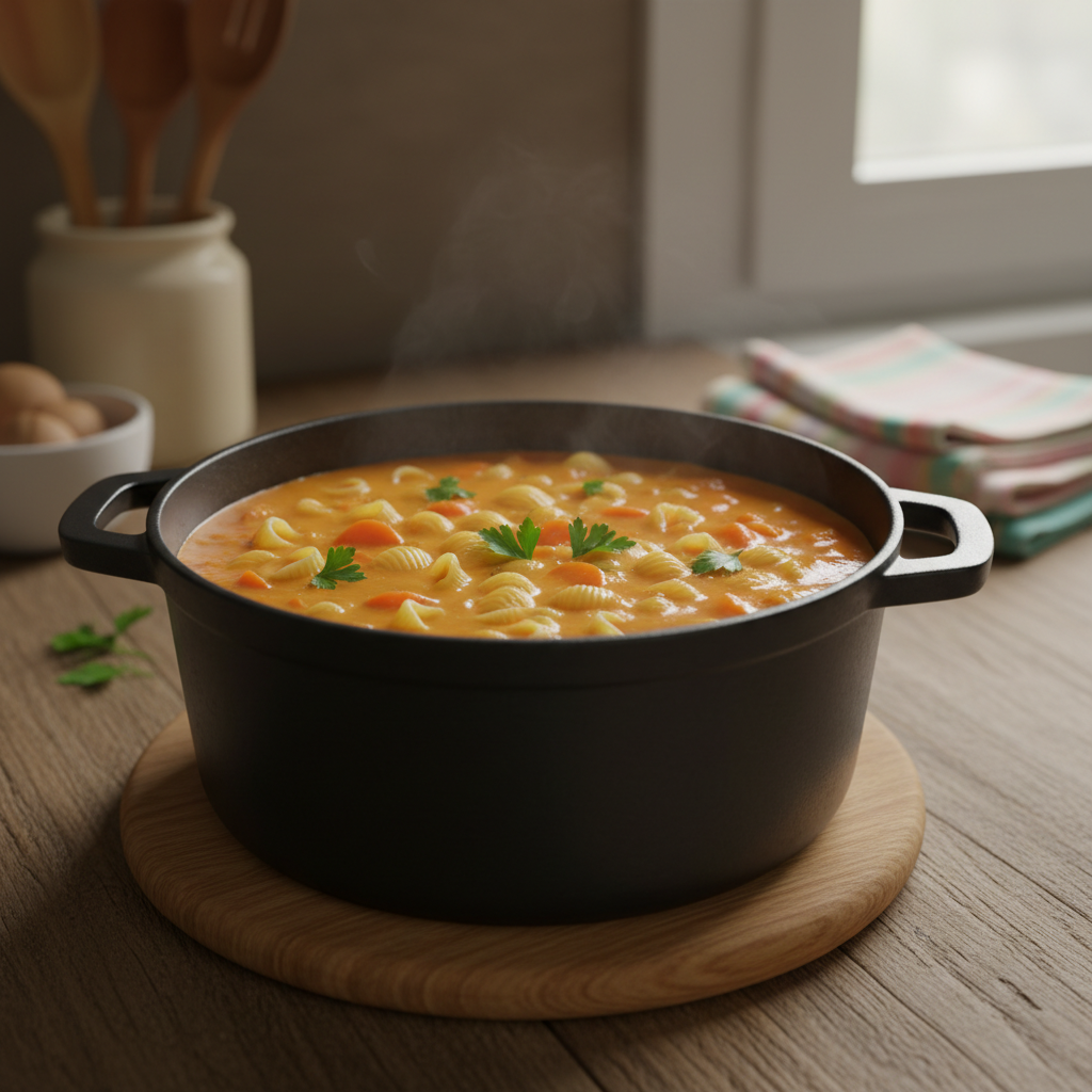 Soupe Carotte-Coquillette