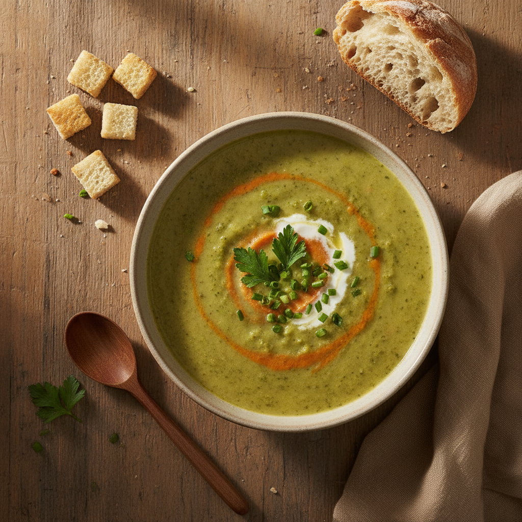 Soupe Crémeuse Brocoli-Carotte