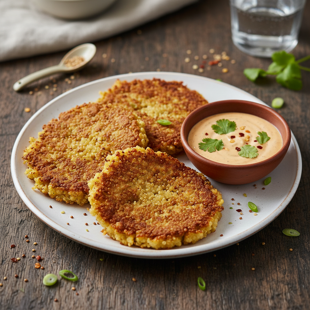 Galettes de Quinoa Croustillantes