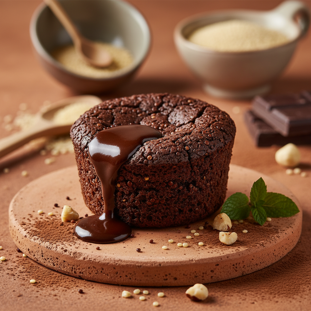 Moelleux au Chocolat et Quinoa