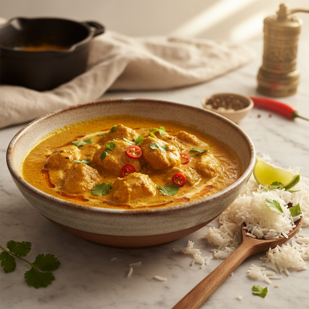 Poulet au Curry Rapide