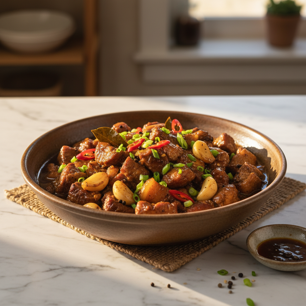 Adobong Baboy (Ragoût de Porc aux Vinaigres Philippin)