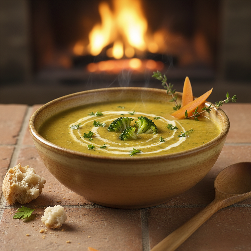 Soupe Veloutée Carottes-Brocoli