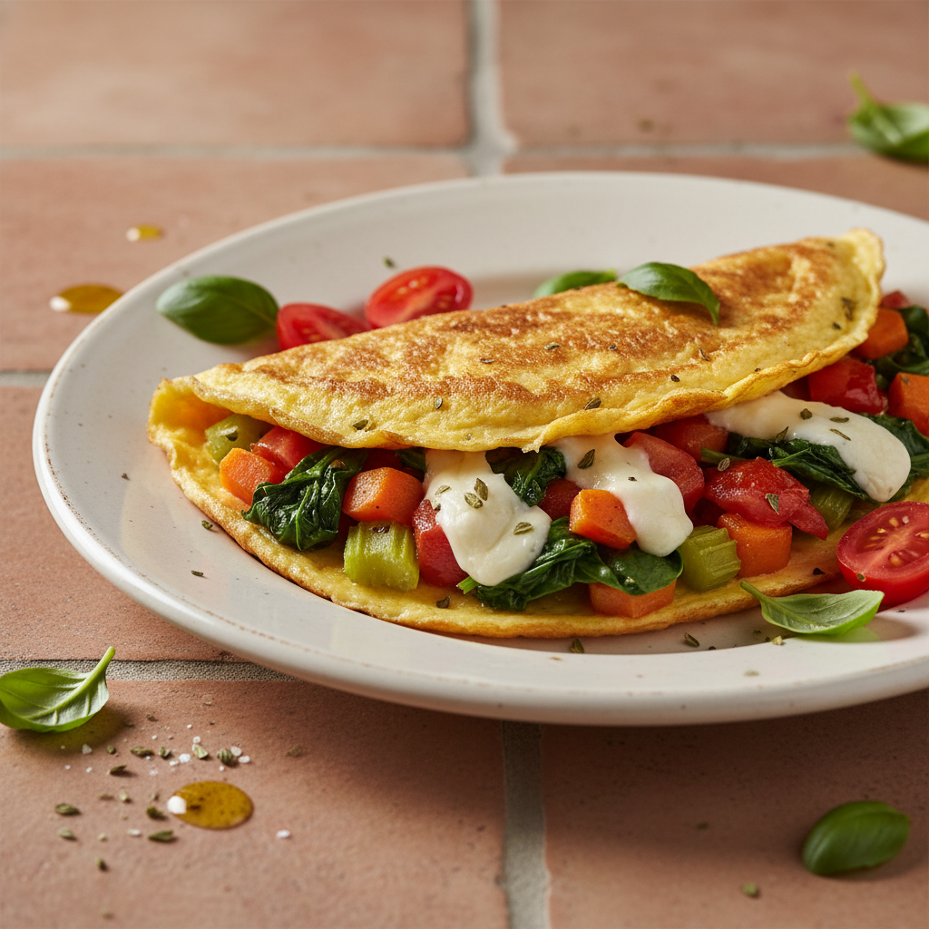 Omelette aux Légumes du Soleil