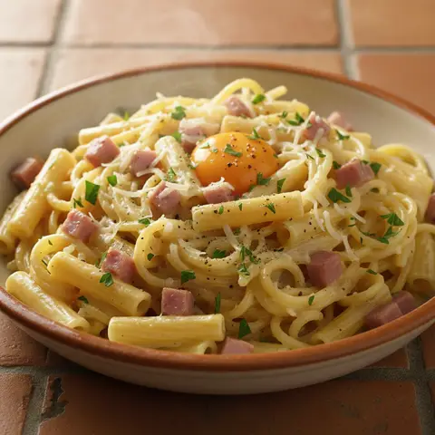 Simplified Carbonara Pasta