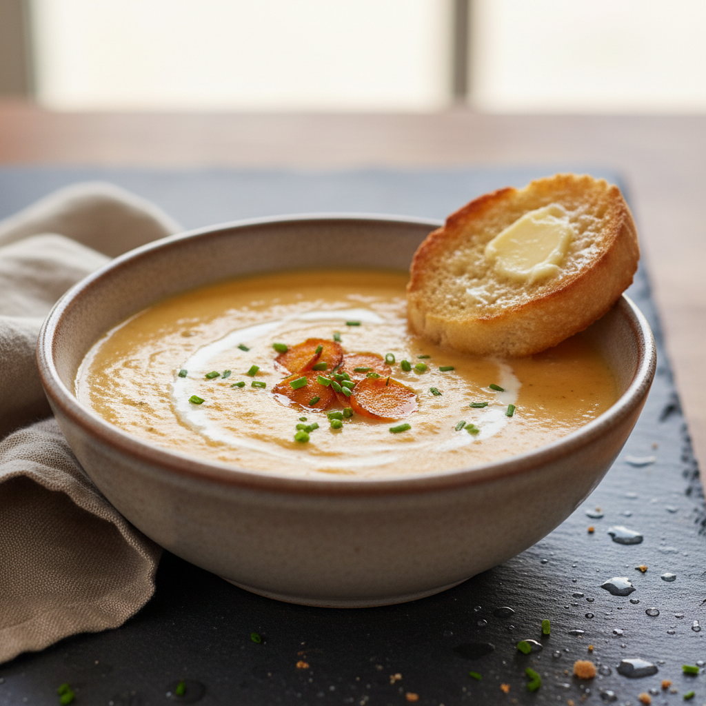 Soupe de Chou-fleur et Carottes