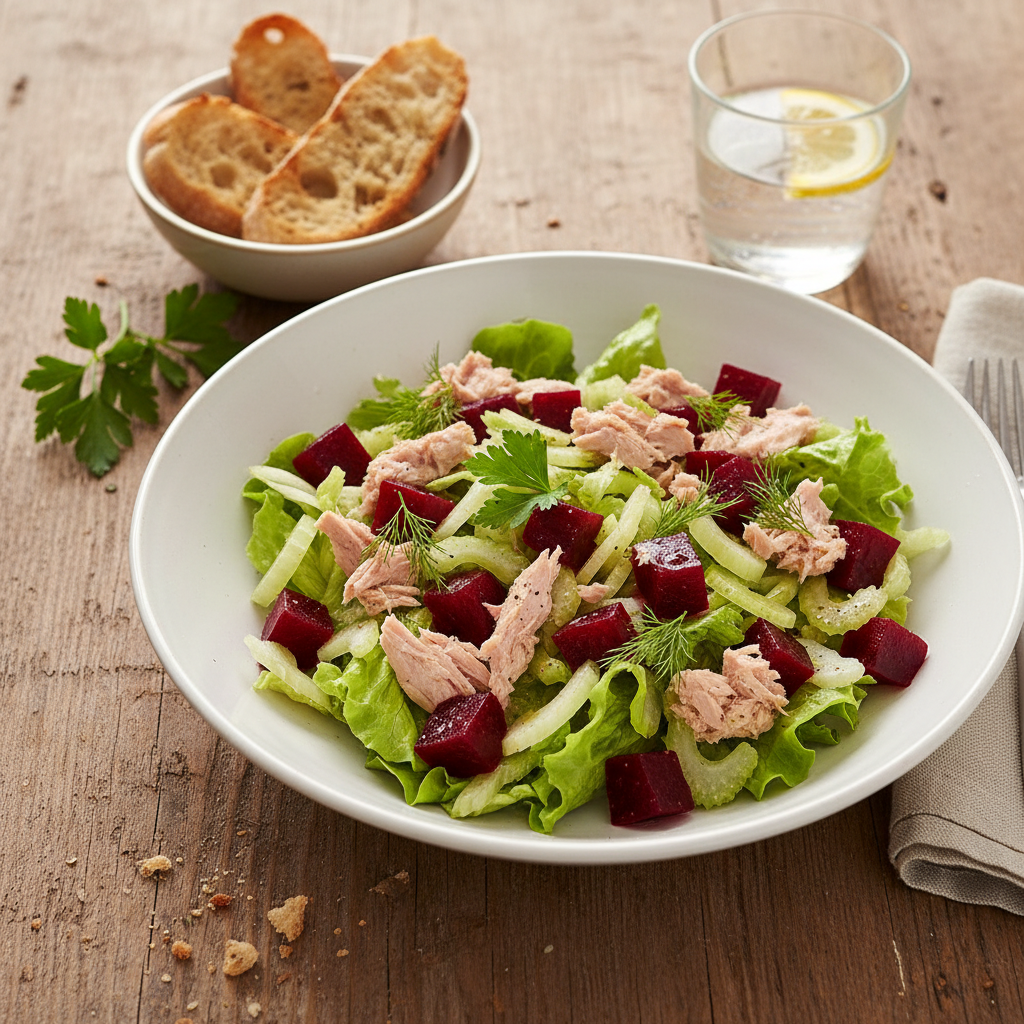 Salade Composée Thon et Betterave