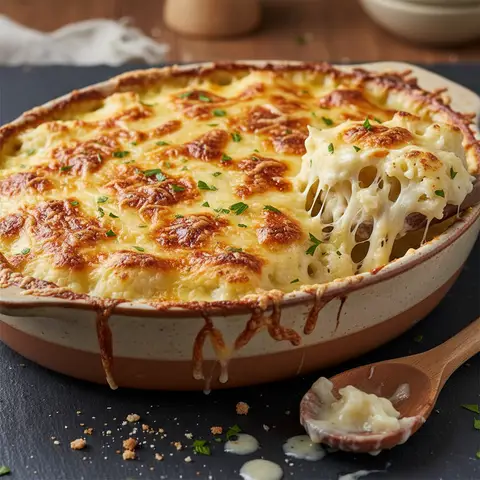 Cauliflower Gratin with Gruyère