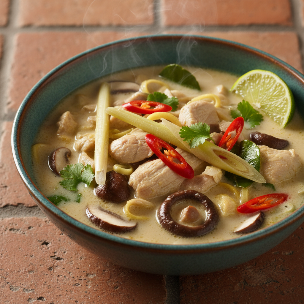 Tom kha kaï allégé