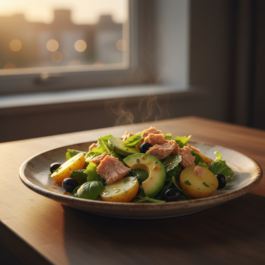 Salade Gourmande Thon-Avocats-Pommes de Terre