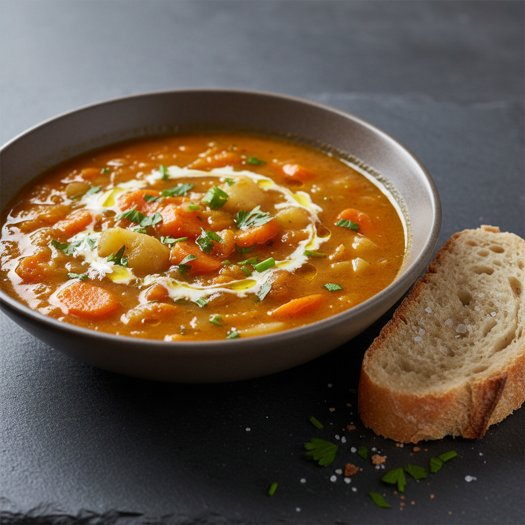 Soupe Paysanne à la Carotte et Pomme de Terre