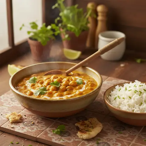 Chickpea and Coconut Milk Curry
