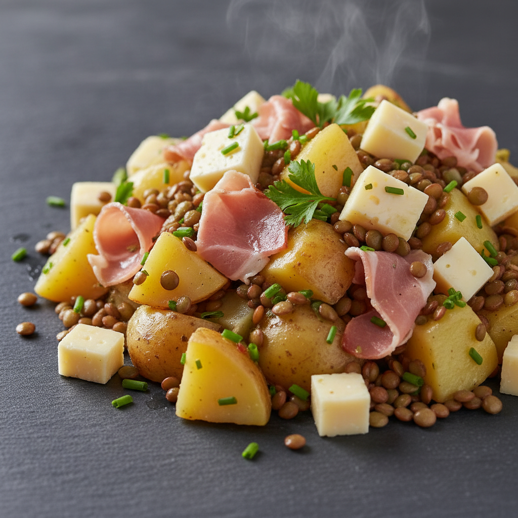 Salade Composée Chaude aux Pommes de Terre