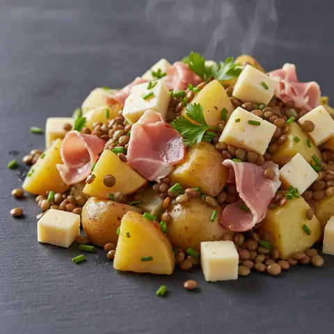 Warm Composed Salad with Potatoes