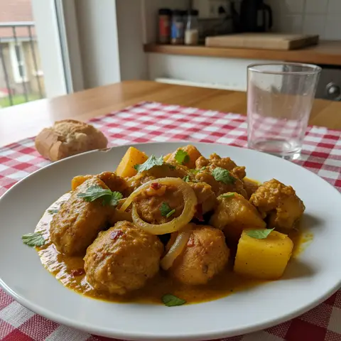 Hähnchen-Kartoffel-Curry