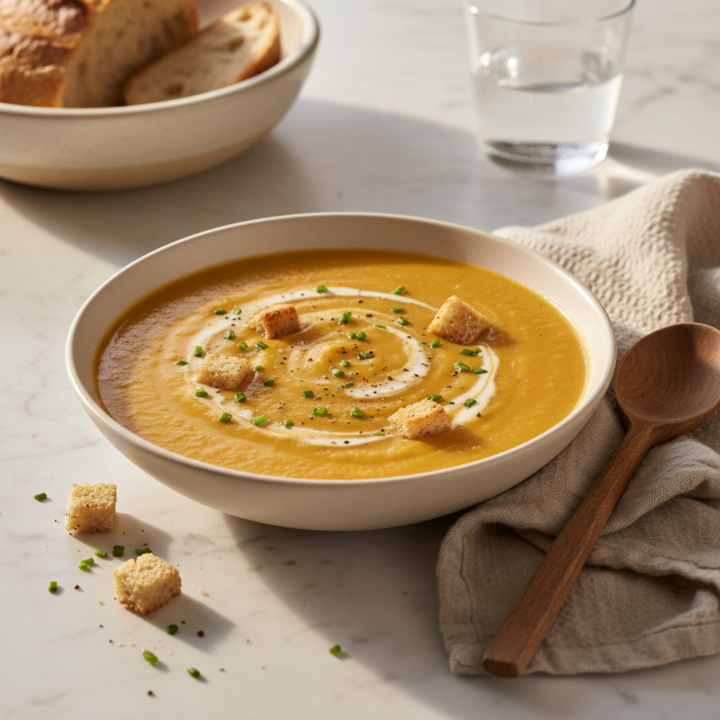 Soupe de Carottes et Pommes de Terre