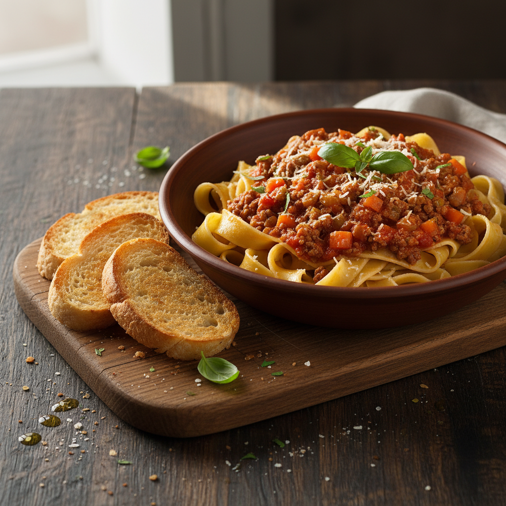 Pâtes Bolognaise Maison