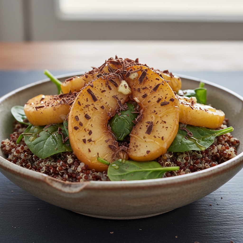 Bowl Sucré-Salé aux Pommes et Chocolat