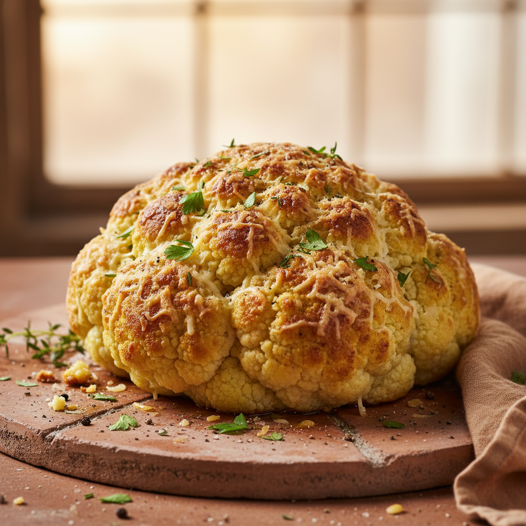 Chou-fleur Rôti au Parmesan